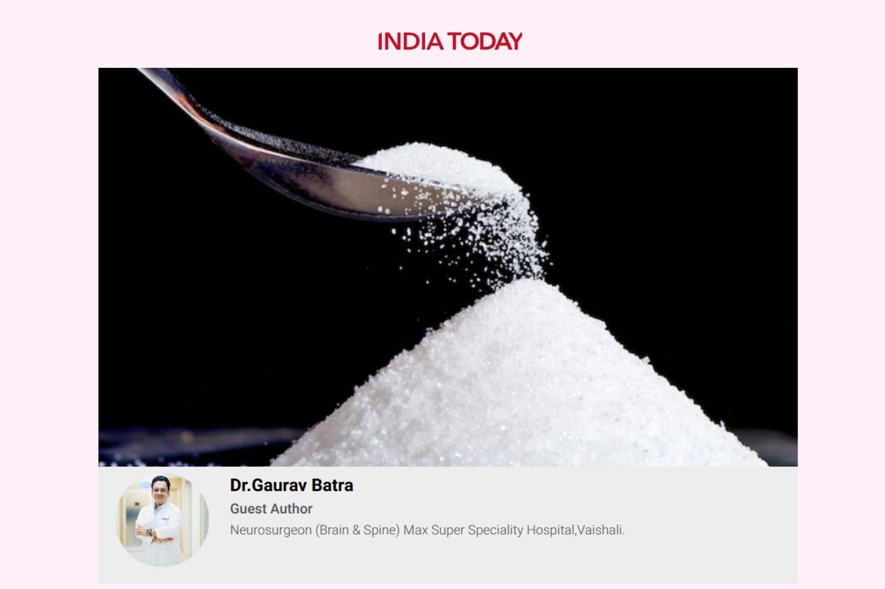 Dr. Gaurav Batra Neurosurgeon Media Coverage India Today | Best Neurosurgeon For Brain and Spine in Delhi NCR